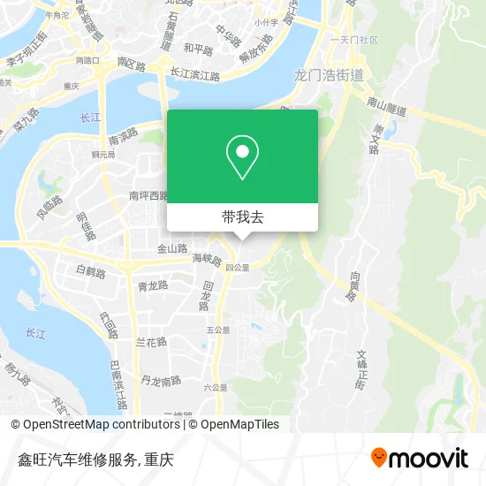 鑫旺汽车维修服务地图