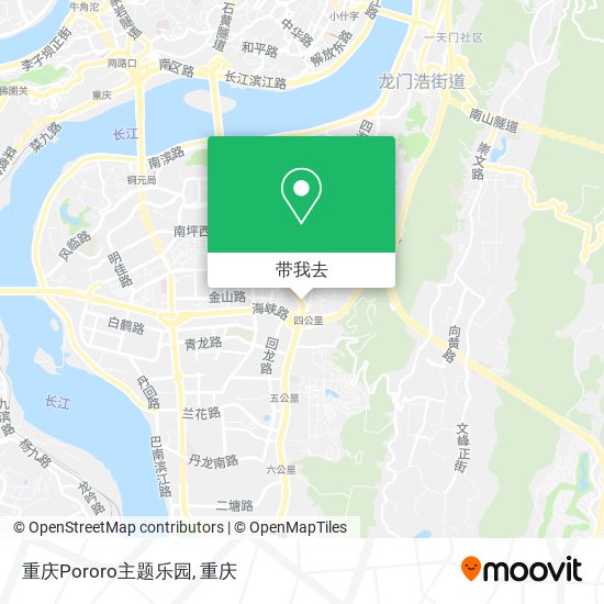 重庆Pororo主题乐园地图