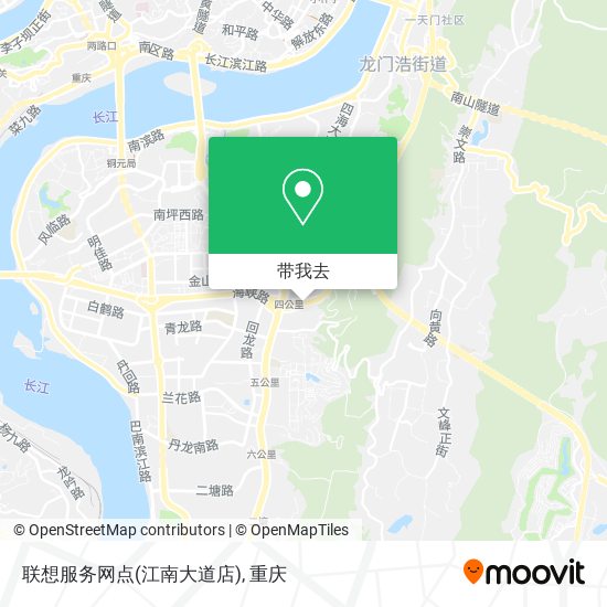联想服务网点(江南大道店)地图