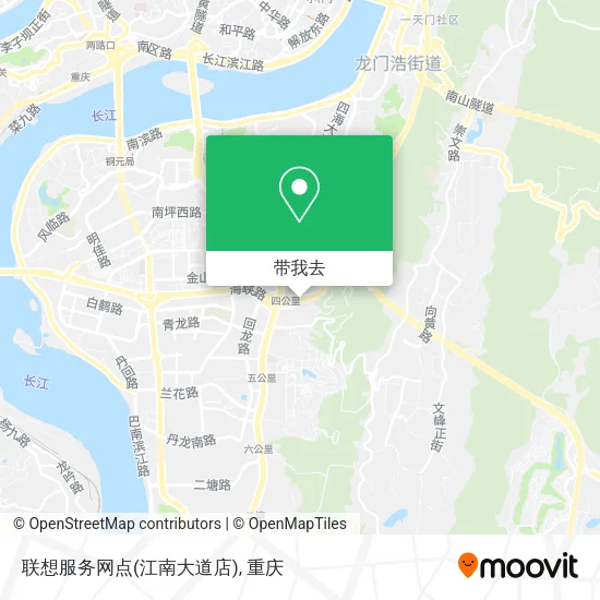 联想服务网点(江南大道店)地图