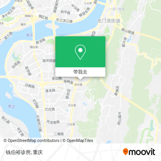 钱伯裕诊所地图