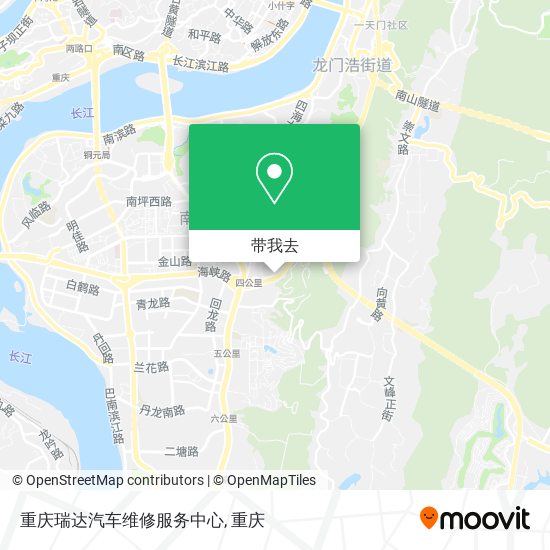 重庆瑞达汽车维修服务中心地图