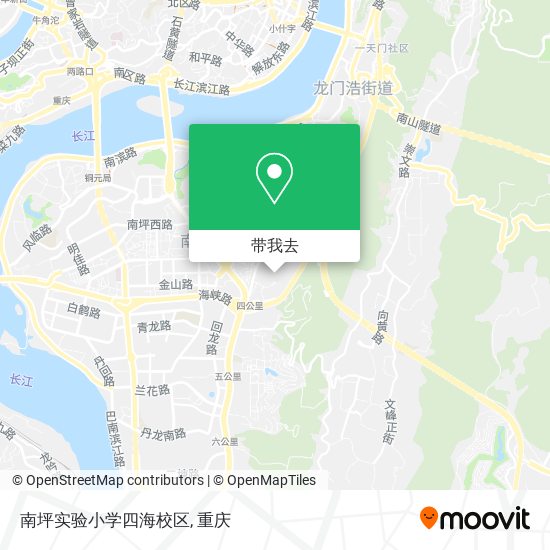 南坪实验小学四海校区地图