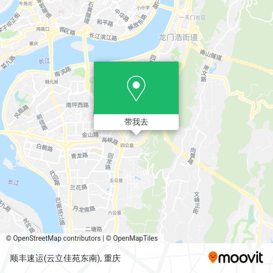 顺丰速运(云立佳苑东南)地图