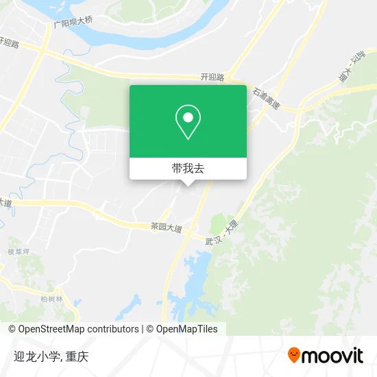 迎龙小学地图