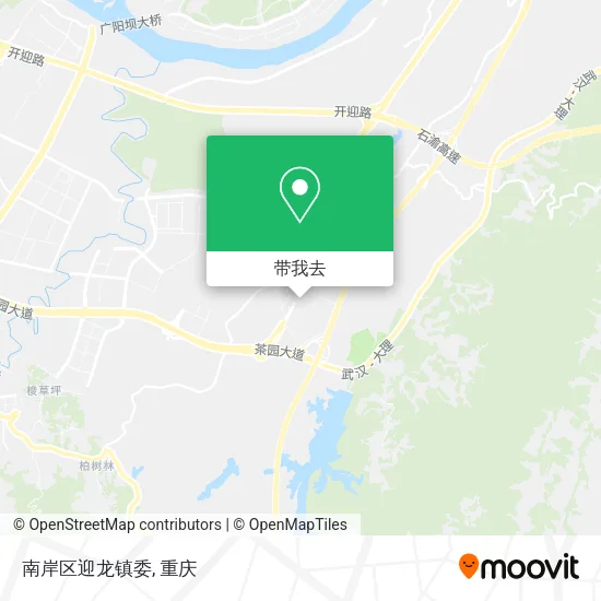 南岸区迎龙镇委地图