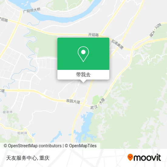 天友服务中心地图