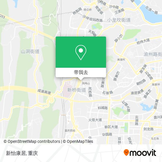 新怡康居地图