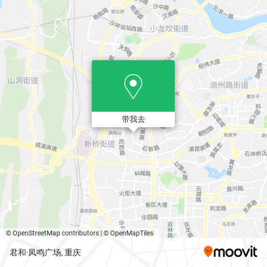 君和·凤鸣广场地图