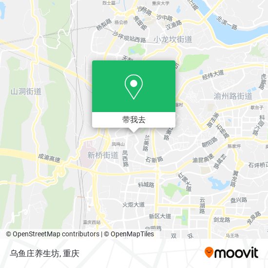 乌鱼庄养生坊地图