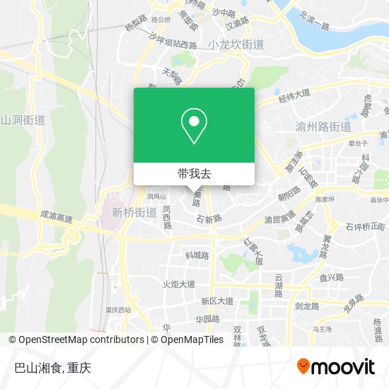 巴山湘食地图