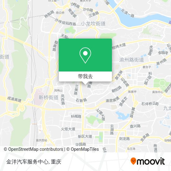 金洋汽车服务中心地图