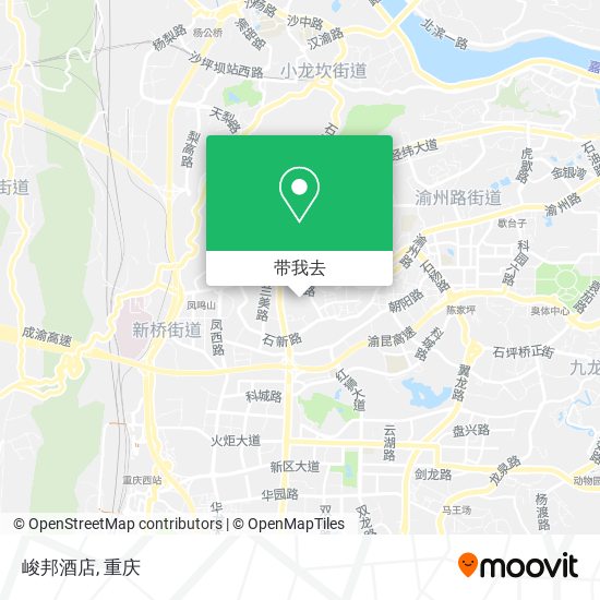 峻邦酒店地图