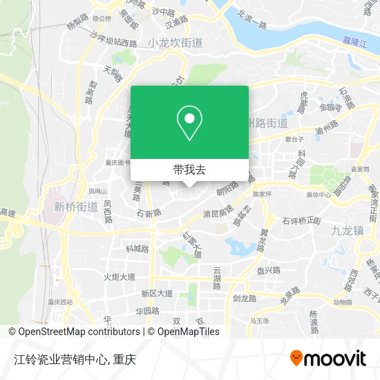 江铃瓷业营销中心地图