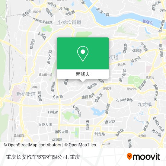 重庆长安汽车软管有限公司地图