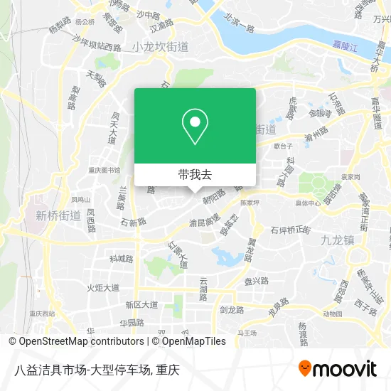 八益洁具市场-大型停车场地图