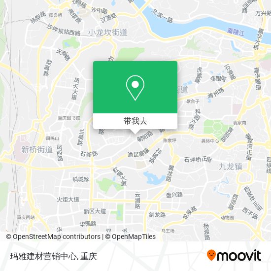 玛雅建材营销中心地图