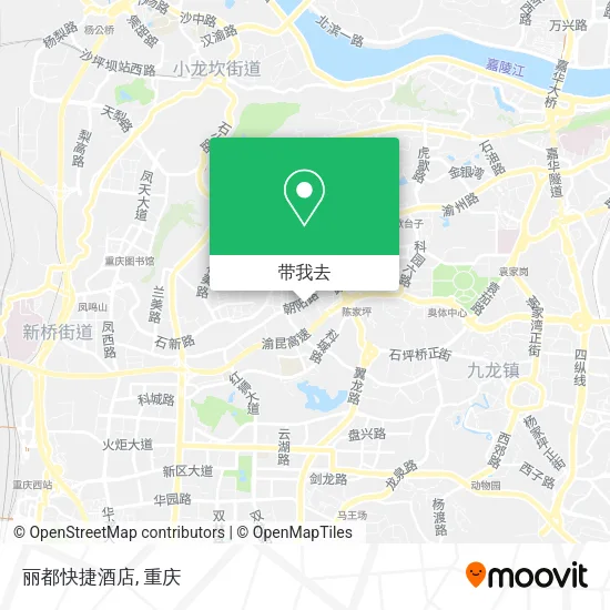 丽都快捷酒店地图