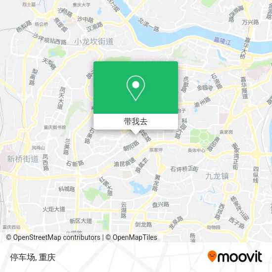 停车场地图