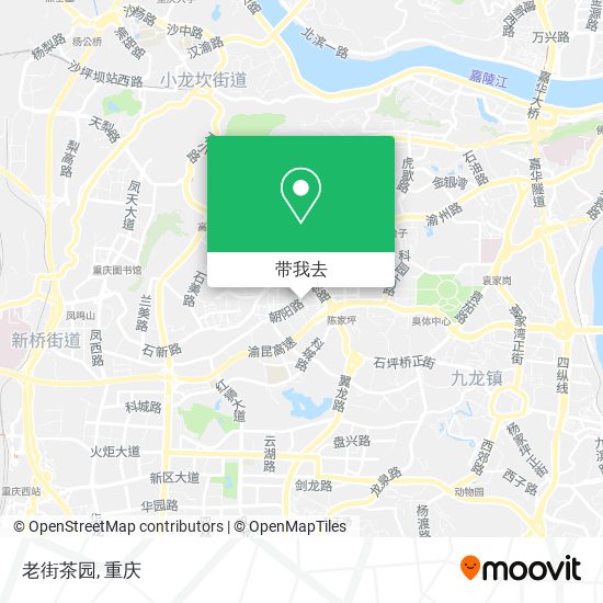 老街茶园地图