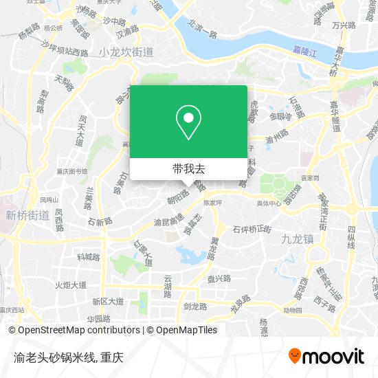 渝老头砂锅米线地图