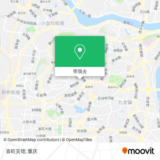 喜旺宾馆地图