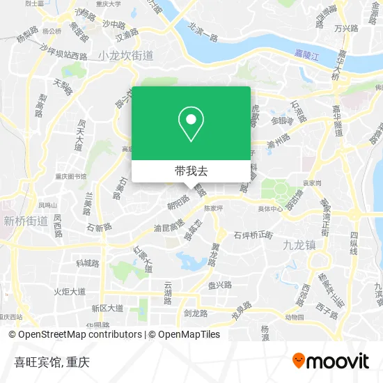 喜旺宾馆地图