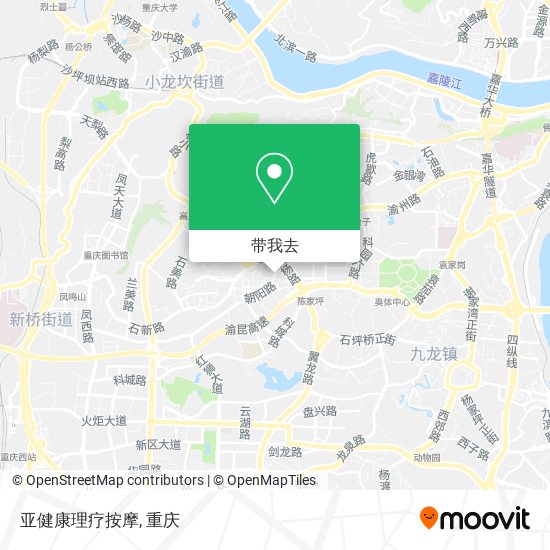 亚健康理疗按摩地图