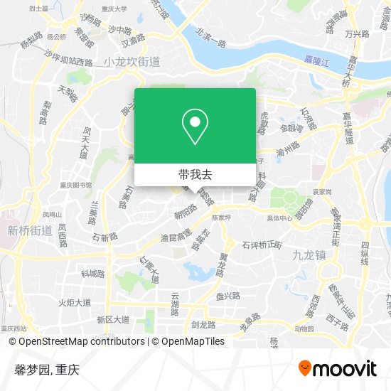 馨梦园地图
