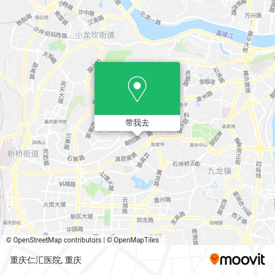 重庆仁汇医院地图
