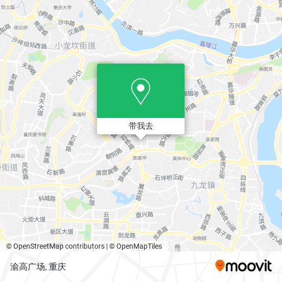 渝高广场地图