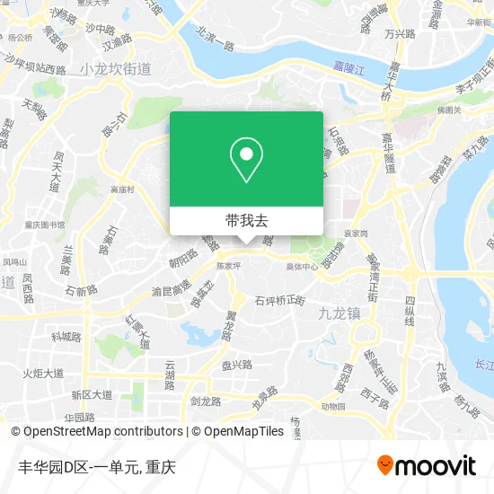 丰华园D区-一单元地图