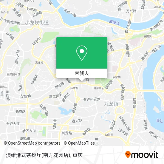 澳维港式茶餐厅(南方花园店)地图