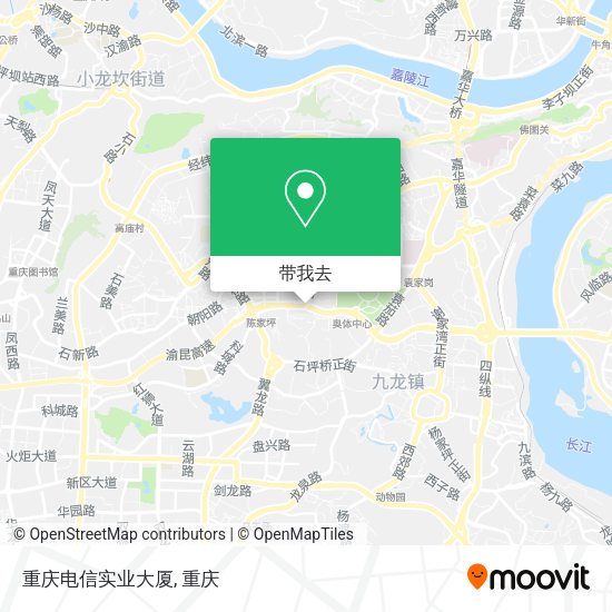 重庆电信实业大厦地图