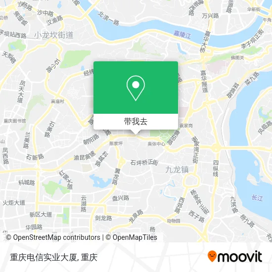 重庆电信实业大厦地图