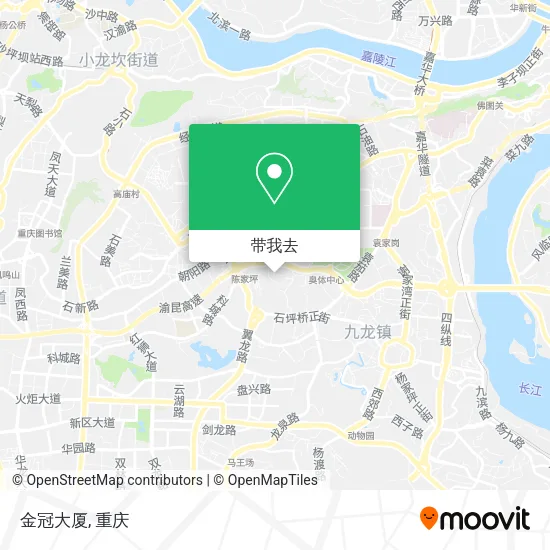 金冠大厦地图