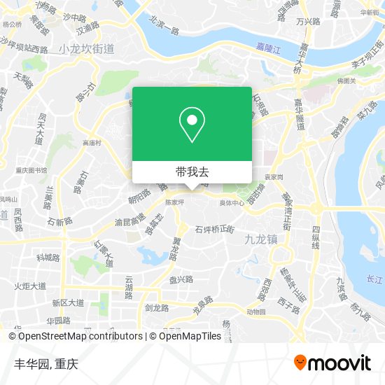 丰华园地图