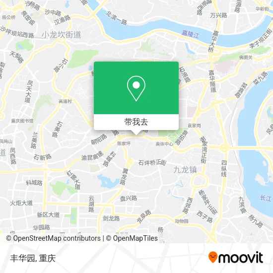 丰华园地图