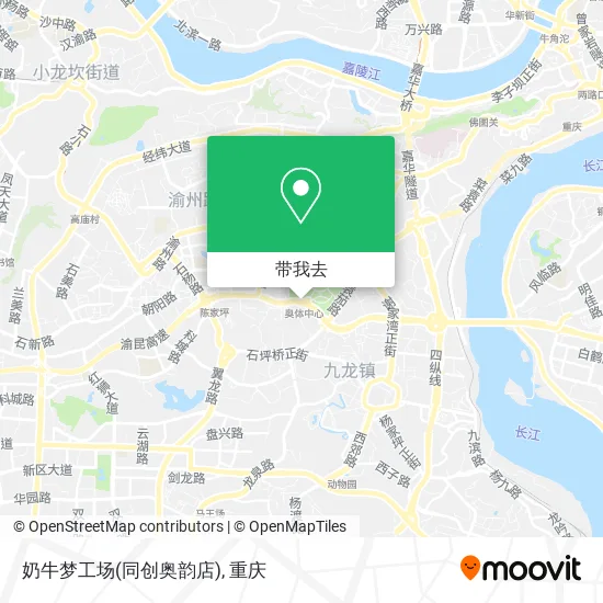 奶牛梦工场(同创奥韵店)地图