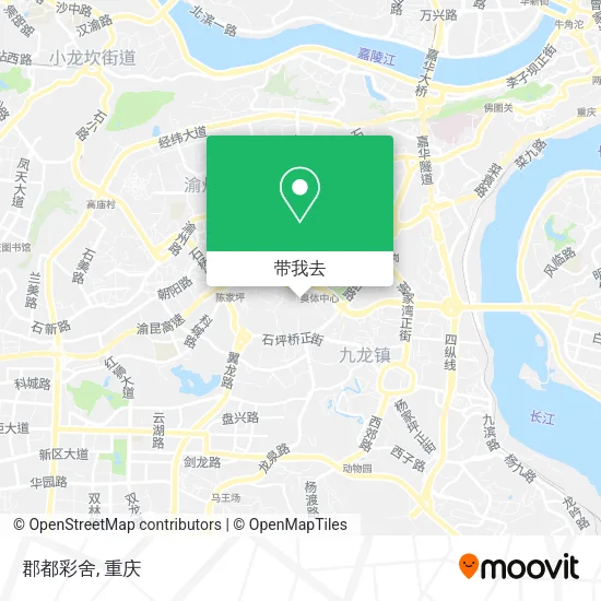 郡都彩舍地图