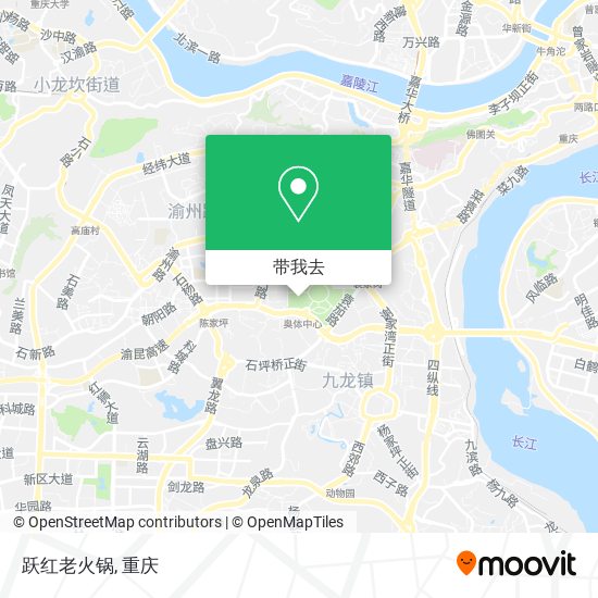 跃红老火锅地图