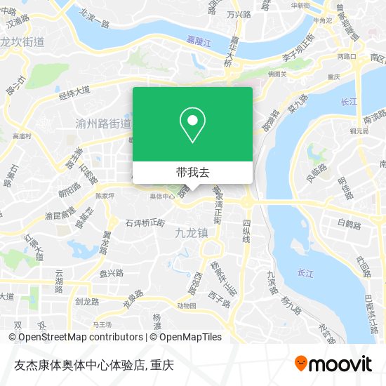 友杰康体奥体中心体验店地图