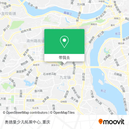 奥德曼少儿拓展中心地图