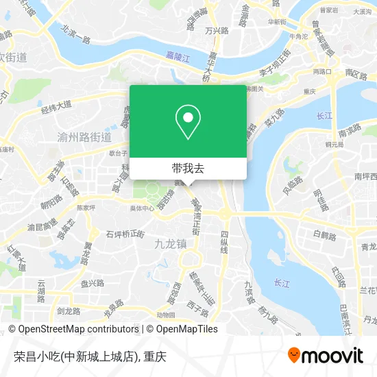 荣昌小吃(中新城上城店)地图