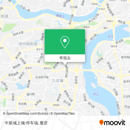 中新城上城-停车场地图