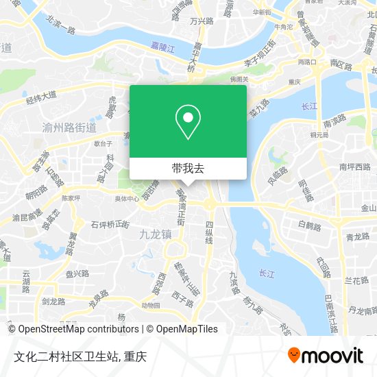 文化二村社区卫生站地图