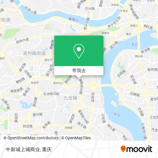 中新城上城商业地图