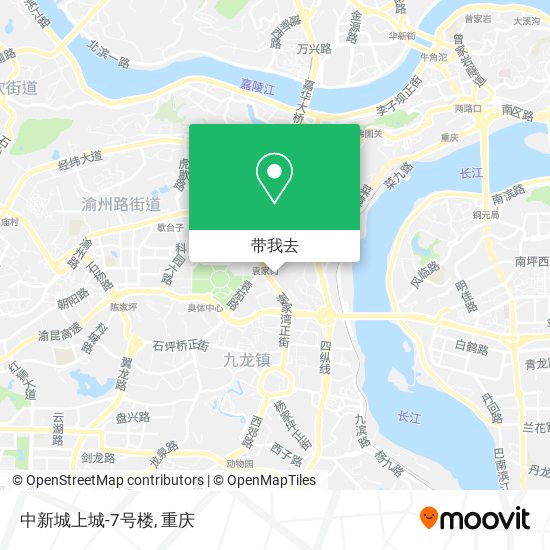 中新城上城-7号楼地图