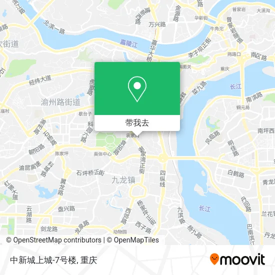 中新城上城-7号楼地图