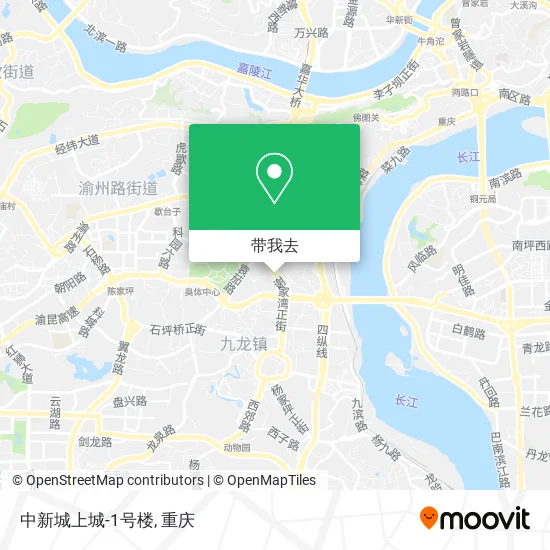 中新城上城-1号楼地图